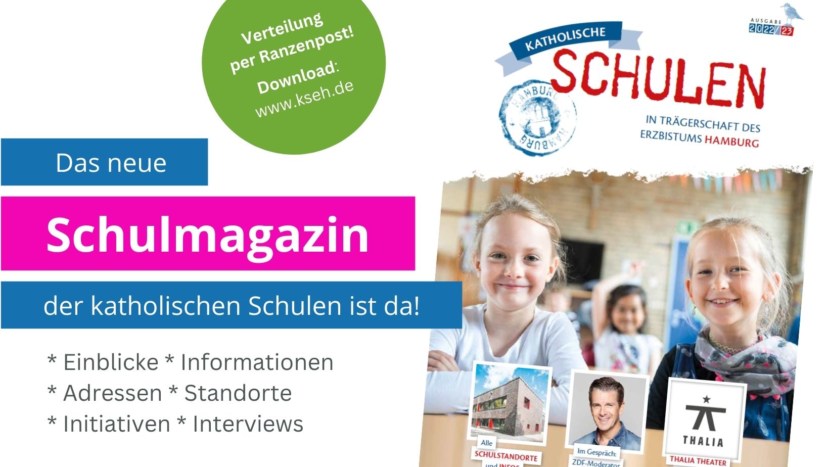 Das neue Schulmagazin ist da!