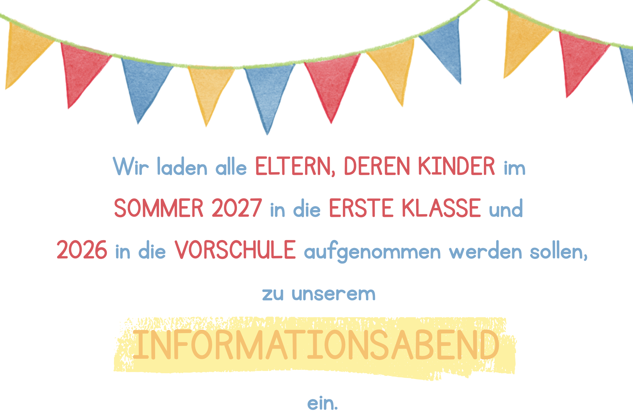 Einladung zum Informationsabend
